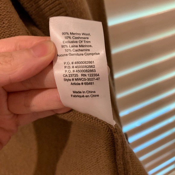 Aritzia The Group By Babaton Ride Cardigan Beige - Picture 11 of 14